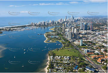 Aerial Photo Southport QLD Aerial Photography