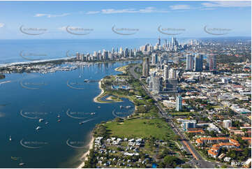 Aerial Photo Southport QLD Aerial Photography