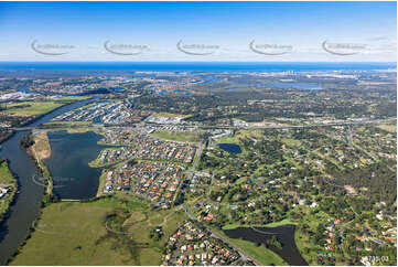 Aerial Photo Oxenford QLD Aerial Photography