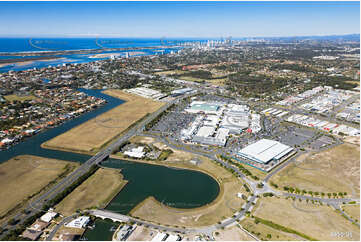 Aerial Photo Biggera Waters QLD Aerial Photography