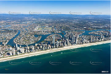 Aerial Photo Surfers Paradise QLD Aerial Photography