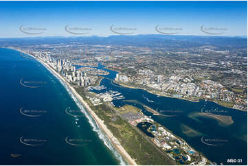 Aerial Photo Southport QLD Aerial Photography