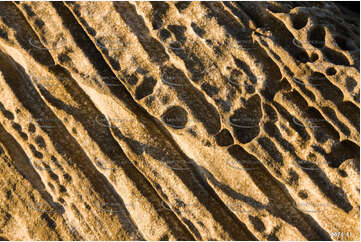 Eroded Rock at Yamba NSW Aerial Photography