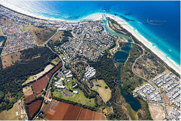 Aerial Photo Kingscliff NSW Aerial Photography