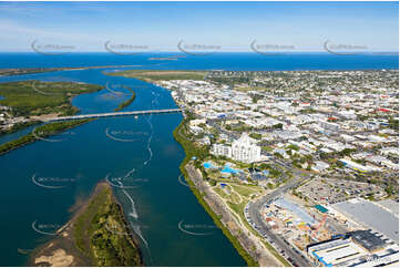 Aerial Photo Mackay CBD QLD Aerial Photography