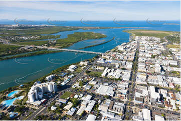 Aerial Photo Mackay CBD QLD Aerial Photography