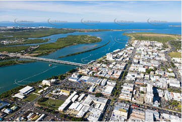 Aerial Photo Mackay CBD QLD Aerial Photography