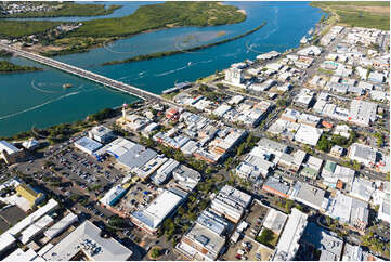 Aerial Photo Mackay CBD QLD Aerial Photography