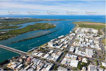 Aerial Photo Mackay CBD QLD Aerial Photography