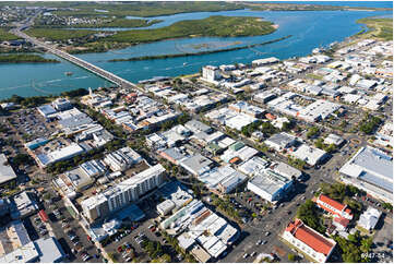 Aerial Photo Mackay CBD QLD Aerial Photography