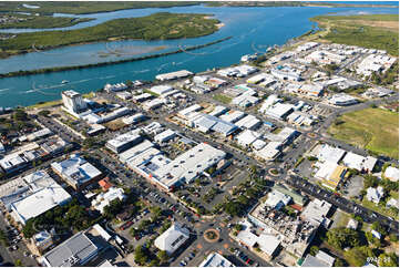 Aerial Photo Mackay CBD QLD Aerial Photography