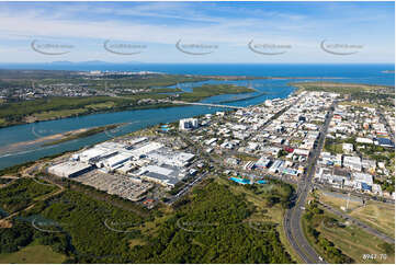 Aerial Photo Mackay CBD QLD Aerial Photography