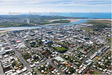 Aerial Photo Mackay CBD QLD Aerial Photography