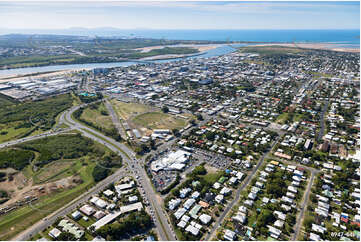 Aerial Photo Mackay CBD QLD Aerial Photography