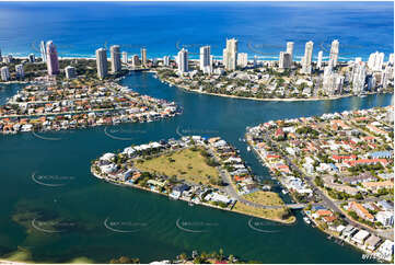 Aerial Photo Chevron & Cronin Island QLD Aerial Photography