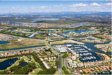 Aerial Photo Hope Island QLD Aerial Photography