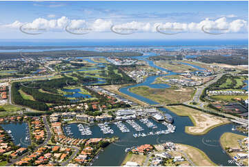 Aerial Photo Hope Island QLD Aerial Photography