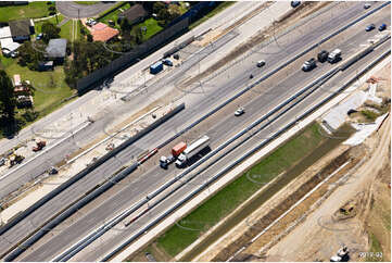 Motorway Roadworks QLD Aerial Photography