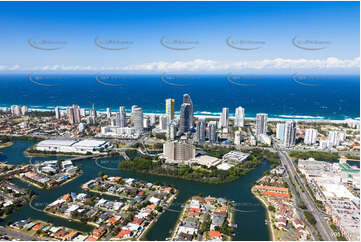 Aerial Photo Broadbeach QLD Aerial Photography