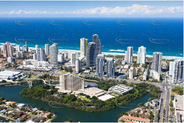 Aerial Photo Broadbeach QLD Aerial Photography