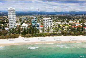 Aerial Photo Burleigh Heads QLD Aerial Photography