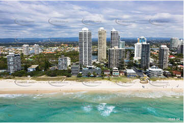 Aerial Photo Main Beach QLD Aerial Photography