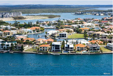 Aerial Photo Sovereign Island QLD Aerial Photography