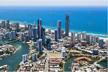 Aerial Photo Surfers Paradise QLD Aerial Photography