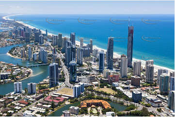 Aerial Photo Surfers Paradise QLD Aerial Photography