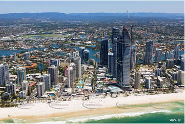 Aerial Photo Surfers Paradise QLD Aerial Photography