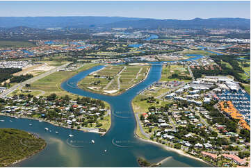 Aerial Photo Sanctuary Cove QLD Aerial Photography