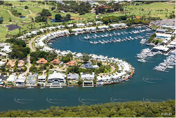 Aerial Photo Sanctuary Cove QLD Aerial Photography