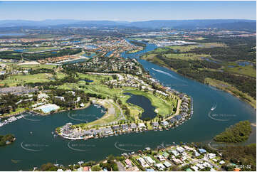 Aerial Photo Sanctuary Cove QLD Aerial Photography