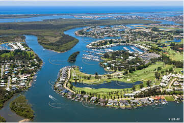 Aerial Photo Sanctuary Cove QLD Aerial Photography