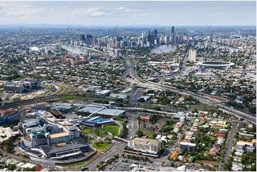 Aerial Photo Woolloongabba QLD Aerial Photography