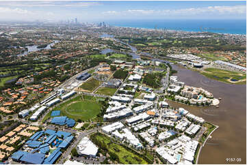 Aerial Photo Varsity Lakes QLD Aerial Photography