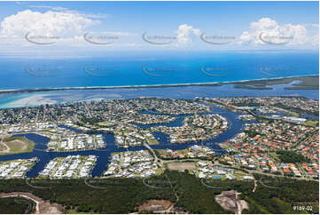 Aerial Photo Pelican Waters QLD Aerial Photography