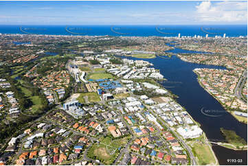 Aerial Photo Varsity Lakes QLD Aerial Photography