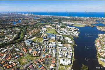 Aerial Photo Varsity Lakes QLD Aerial Photography