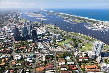 Aerial Photo Southport QLD Aerial Photography