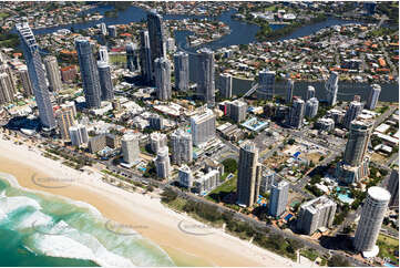 Aerial Photo Surfers Paradise QLD Aerial Photography