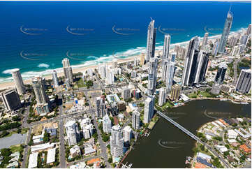 Aerial Photo Surfers Paradise QLD Aerial Photography