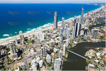 Aerial Photo Surfers Paradise QLD Aerial Photography