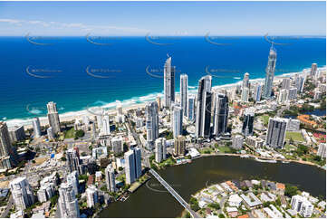 Aerial Photo Surfers Paradise QLD Aerial Photography