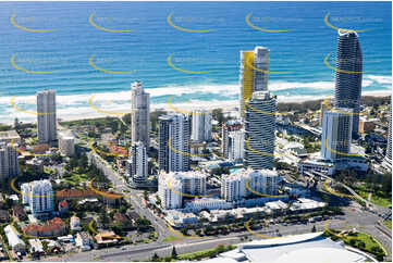 Aerial Photo Broadbeach QLD Aerial Photography