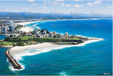 Aerial Photo Coolangatta QLD Aerial Photography