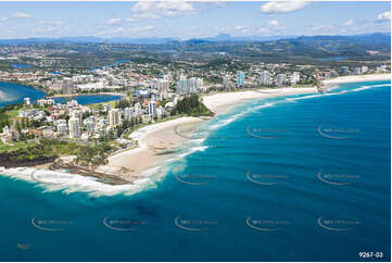 Aerial Photo Coolangatta QLD Aerial Photography