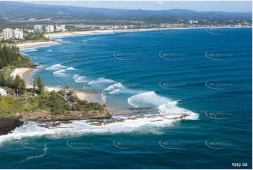 Aerial Photo Coolangatta QLD Aerial Photography