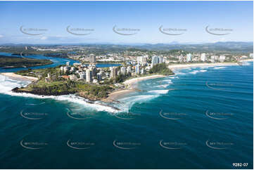 Aerial Photo Coolangatta QLD Aerial Photography