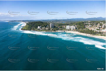 Aerial Photo Burleigh Heads QLD Aerial Photography